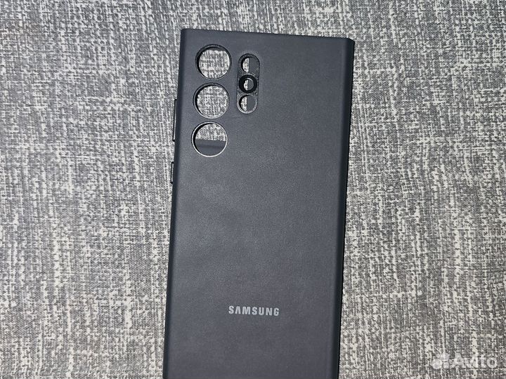 Чехол-книжка для Samsung Galaxy S24 Ultra, черный