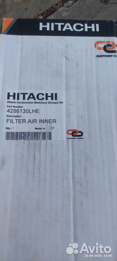 Фильтр воздушный на hitachi