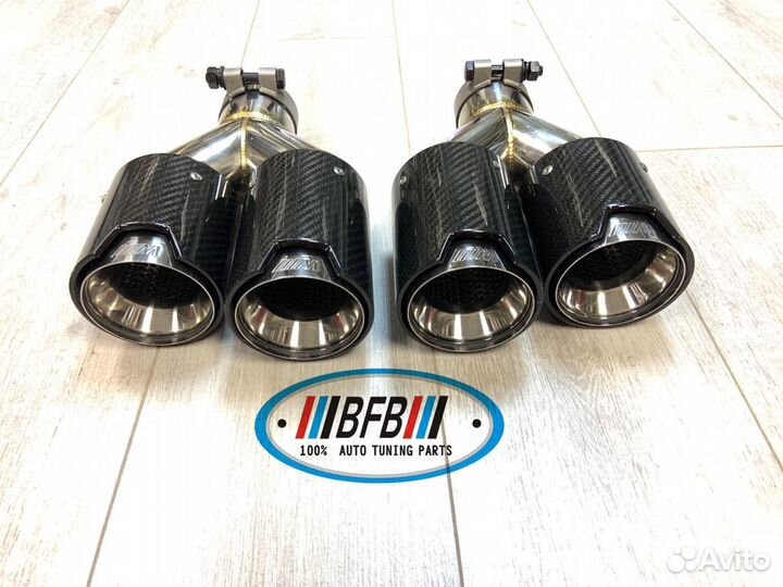 Насадки на глушитель BMW M