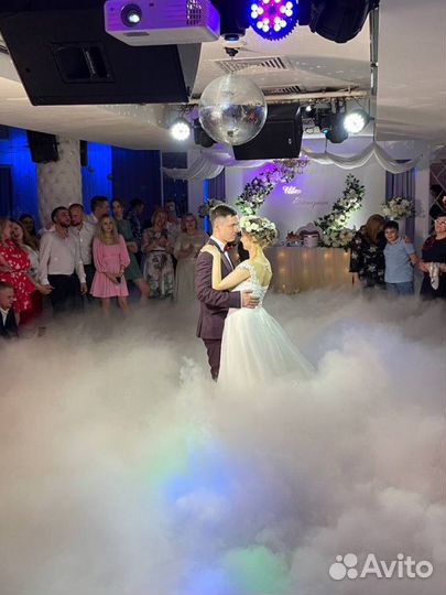 Тяжелый дым/ Холодные фонтаны/Световое оформление