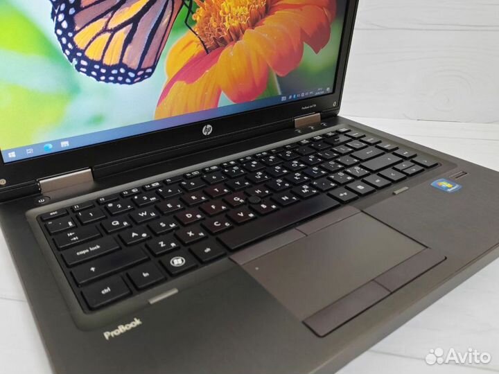 Для учебы работы HP ProBook процессор AMD Ноутбук