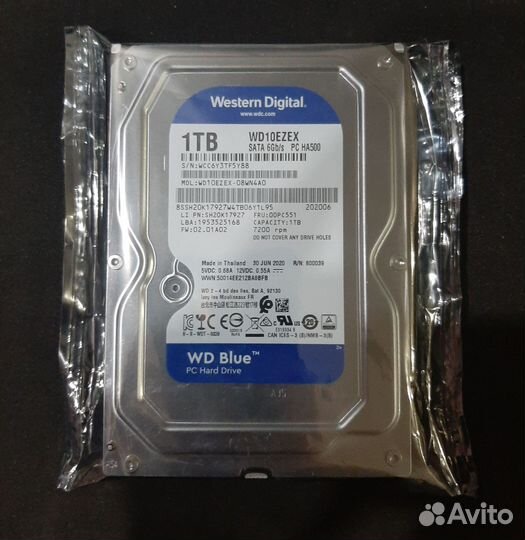 Жесткий диск Western Digital 1 тб