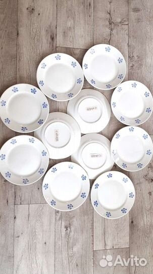 Тарелка 24 см ф.Икея 11 шт