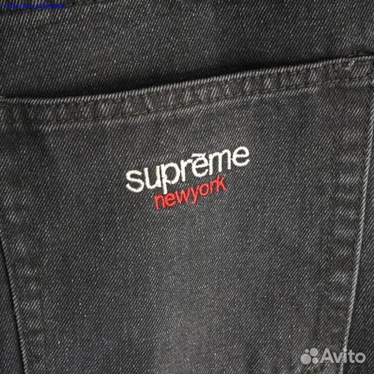 Джинсовые шорты Supreme (Арт.94334)