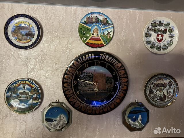 Тарелки города и страны