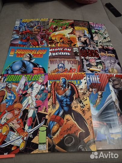 Marvel, Image, Valiant comics 20 комиксов