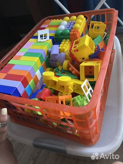 Конструктор полесье дома, поезда