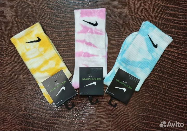 Носки nike Tie dye