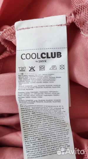 Новое нарядное платье Cool club 116 размер