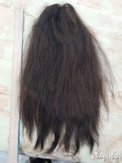 Шиньон хвост на резинке