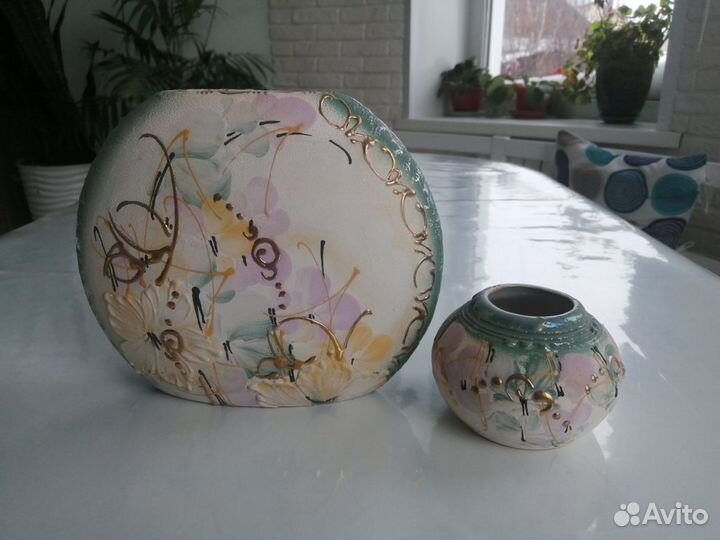 Вазы ручная работа, цена за 2