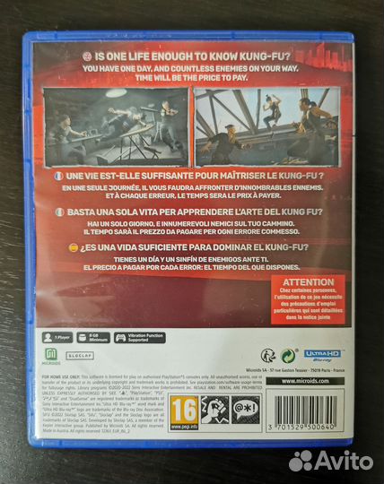 Игра PS5 sifu