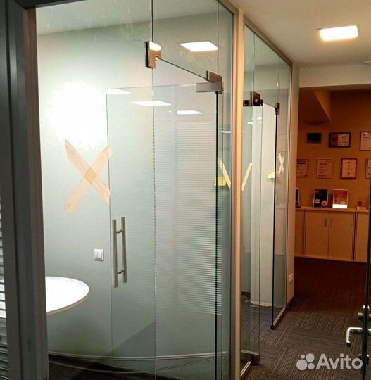 Дверь стеклянная от производителя