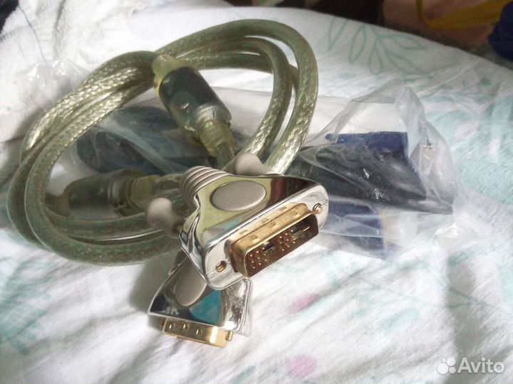 Провода DP порт hdmi сетевые VGA, DVI, переходники