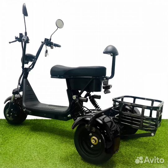 Трицикл Citycoco GT x3pro ситикоко