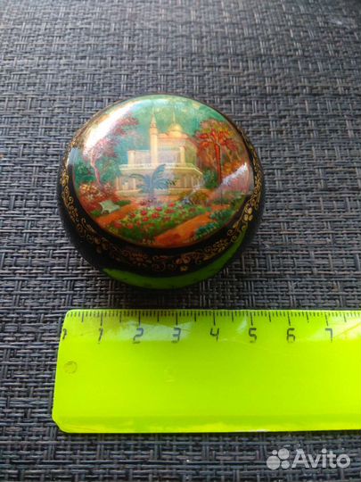 Шкатулка пудреница СССР Мстера