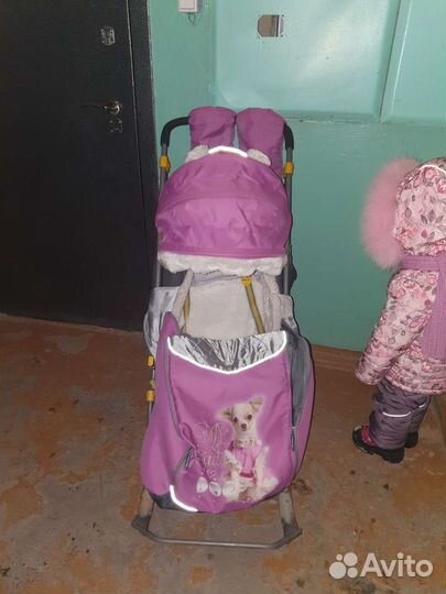 Санки коляска