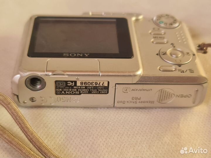 Фотоаппарат Sony Cyber-Shot DSC W30