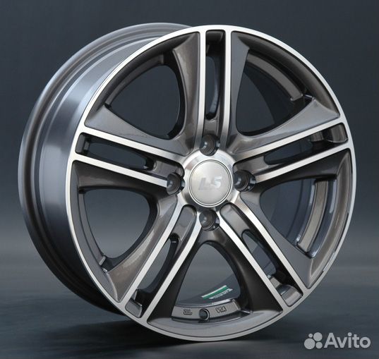 LS wheels LS191 : 7x16 5*110 Et:39 Dia:65.1 GMF