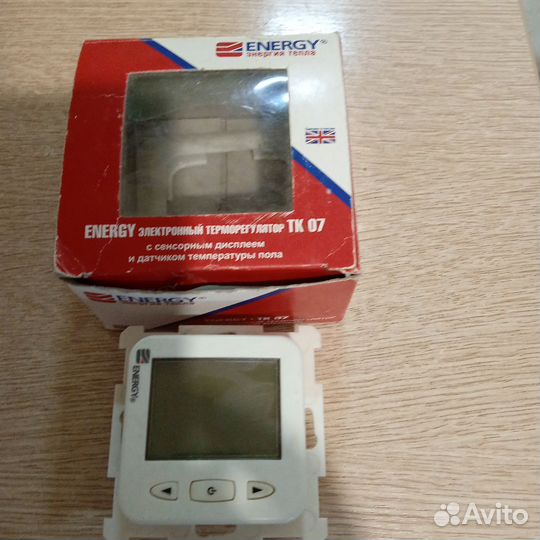 Электронный терморегулятор для пола