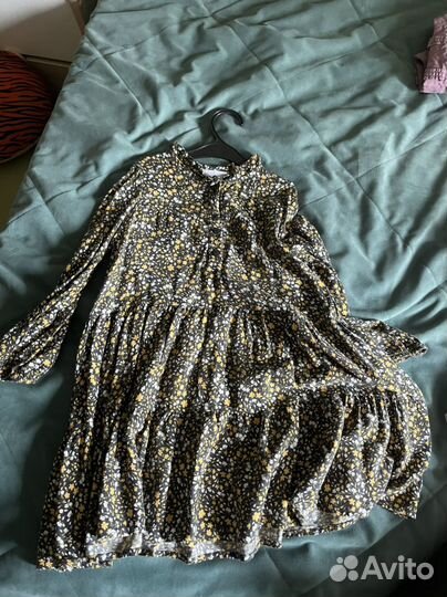 Пакет вещей на девочку 116-120.mango, hm, zara