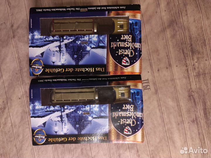 Коллекционные машинки немецких пивных заводов