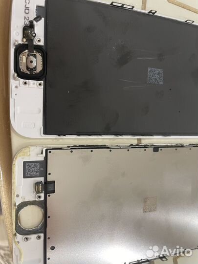 Дисплей на iPhone 6 белый с тачскрином