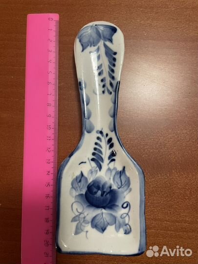Подставка для ложки гжель