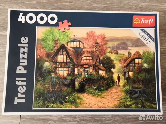 Пазлы 4000 trefl собран