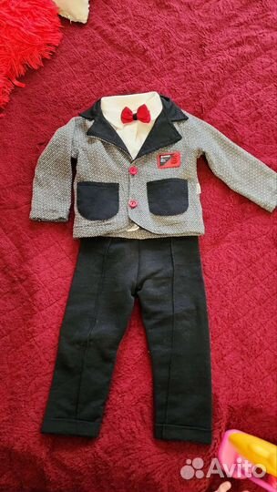 Нарядный костюм для мальчика 80