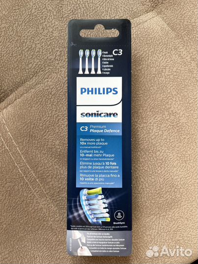 Насадка на зубную щетку philips sonicare C3 белая