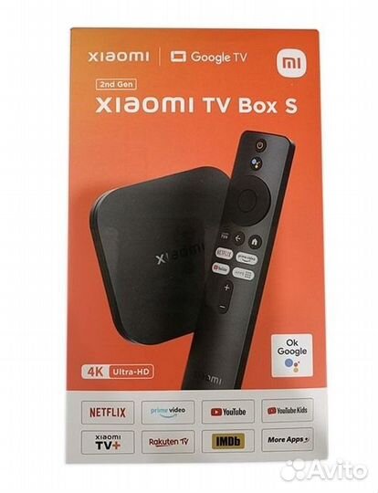 Тв-приставка Xiaomi Mi Box S 2nd Gen (2-е поколен)