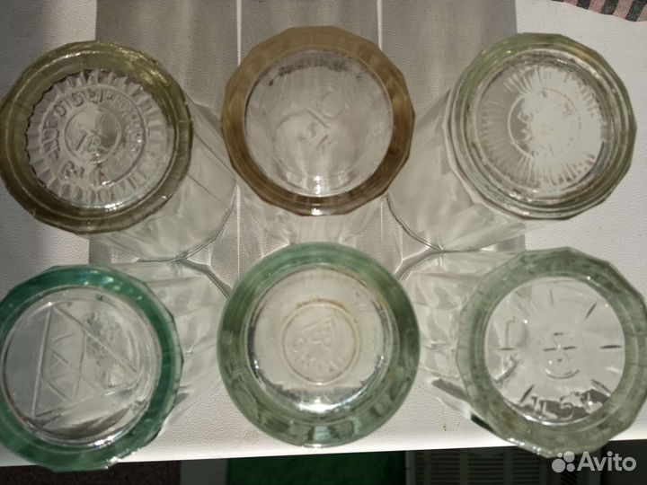 Граненые стопки СССР