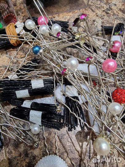 Шпильки для волос новые пакетом