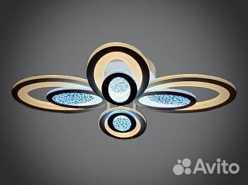 Люстра LED потолочный 19188/ 2+2 116 W пду OG