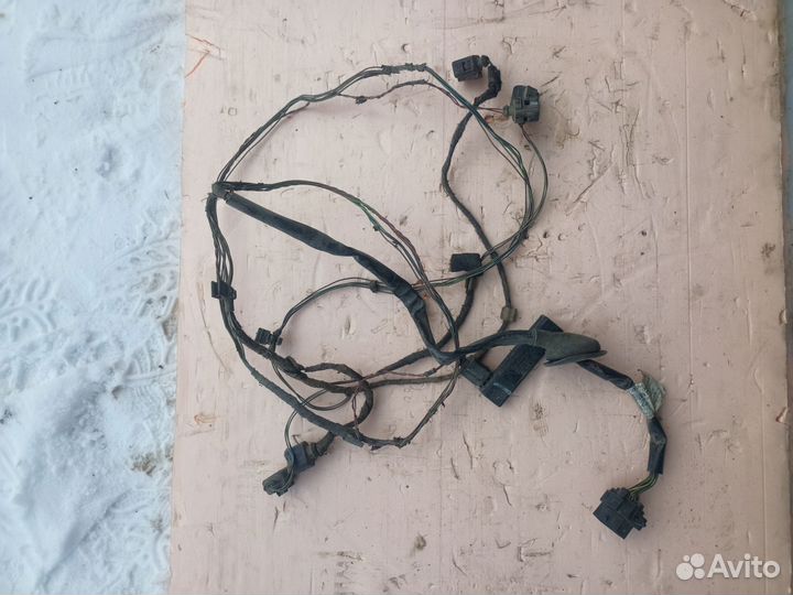 Проводка заднего бампера под парктроники Audi A8 D