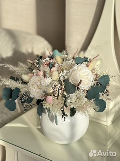 Букеты из стабилизированных цветов