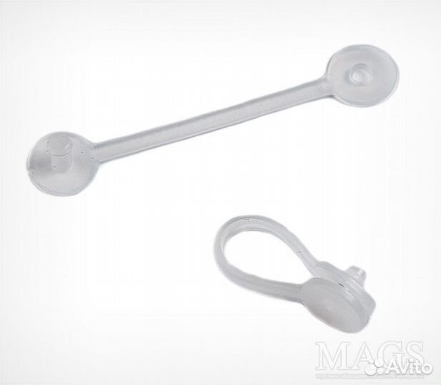 Клипса пластиковая нм, длина 50 мм