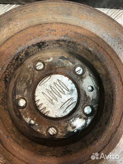 Диски тормозные задние Mazda 6 GH 2.0 LF 2008