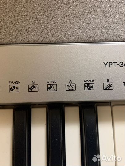Синтезатор yamaha ypt 340