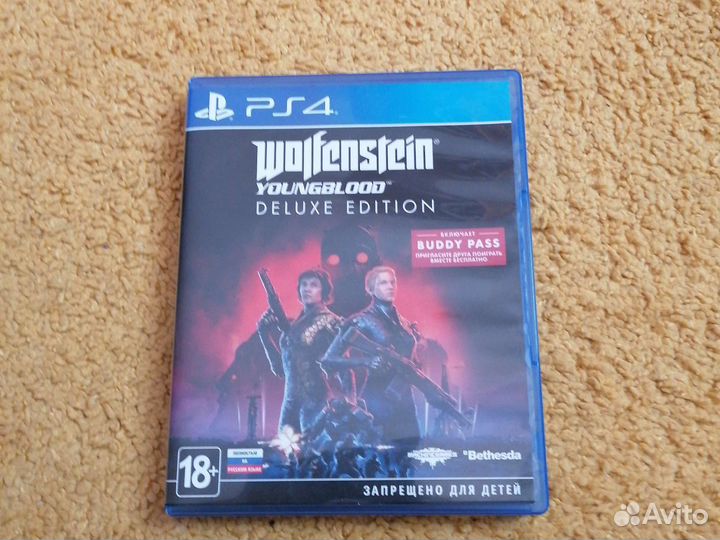 Wolfenstein youngblood Deluxe Edition ps4