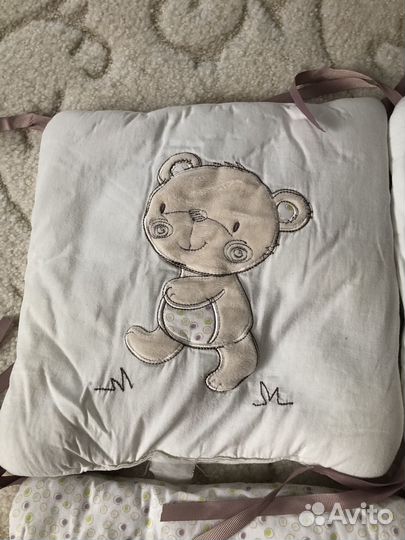 Бортики в детскую кроватку