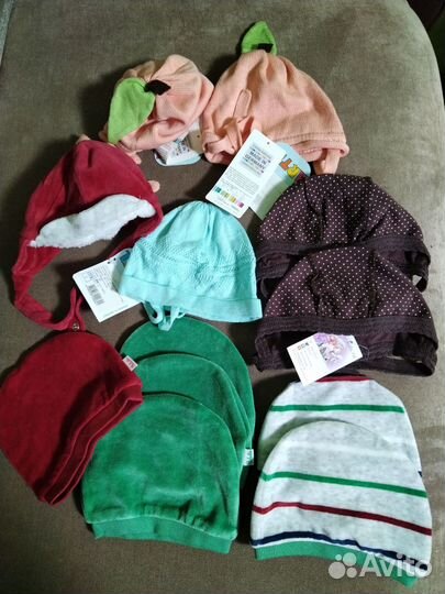 Шапочки на весну, лето. Новые