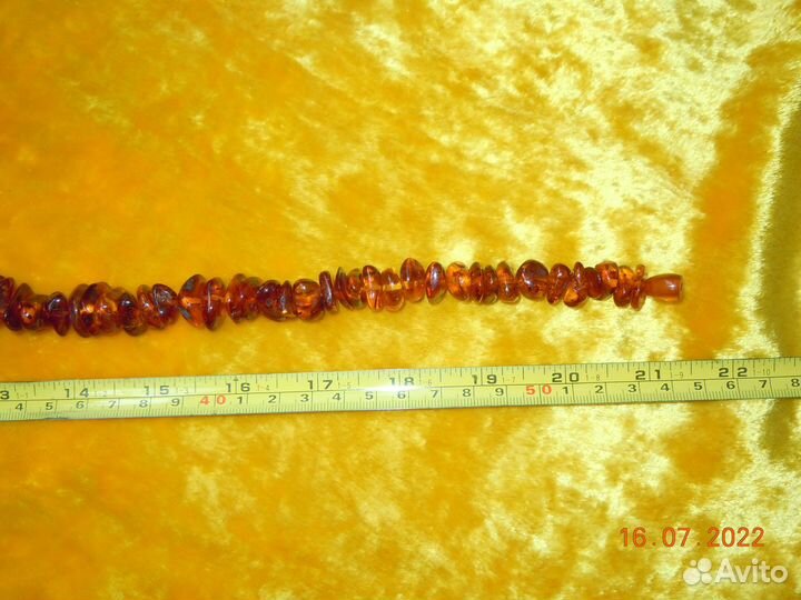 Бусы Янтарь СССР