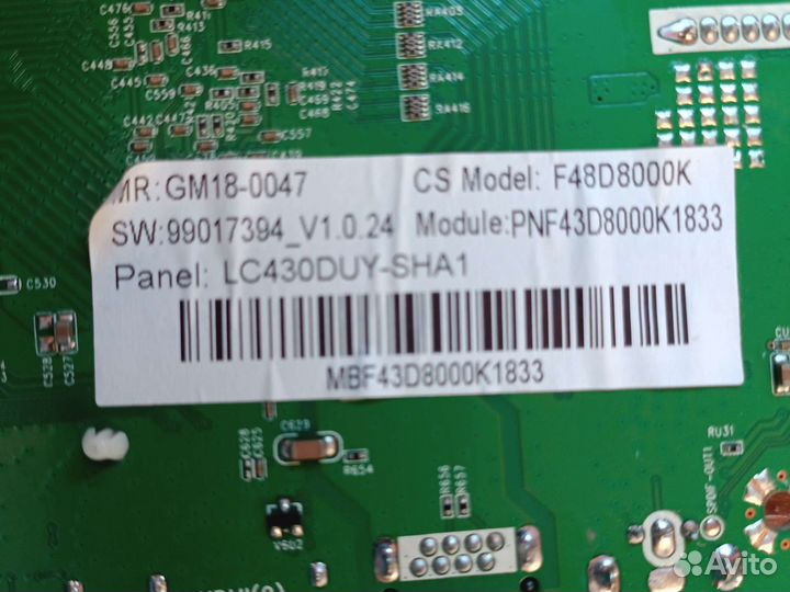 43MH311ants новый майн телевизора dexp F43D8000K