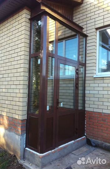 Дверь пвх алюминий(входная группа)