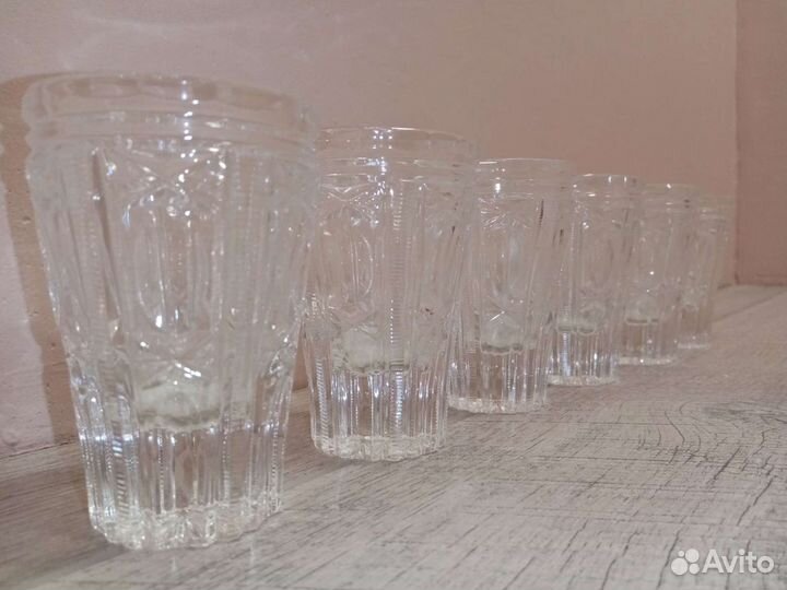 Стакан поющий хрусталь СССР