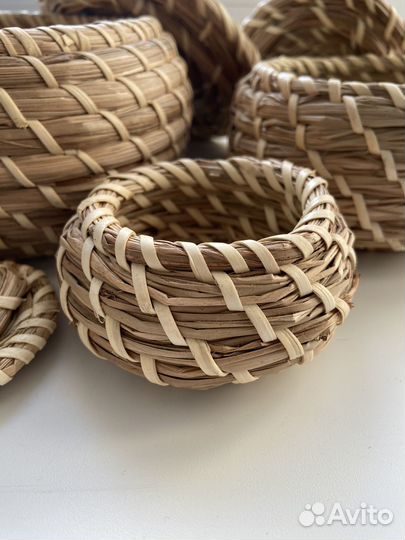 Набор шкатулок-корзинок фрюкен, 3шт