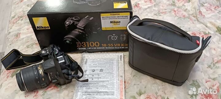 Зеркальный фотоаппарат nikon d3100