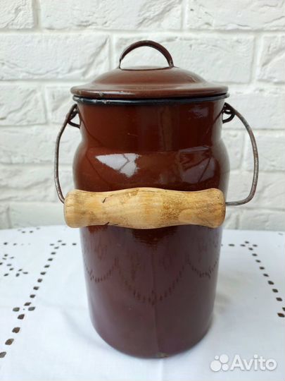 Бидоны эмалированные СССР